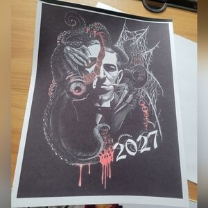 💀NEW 💀 2027 Hp.lovecraft Calendar